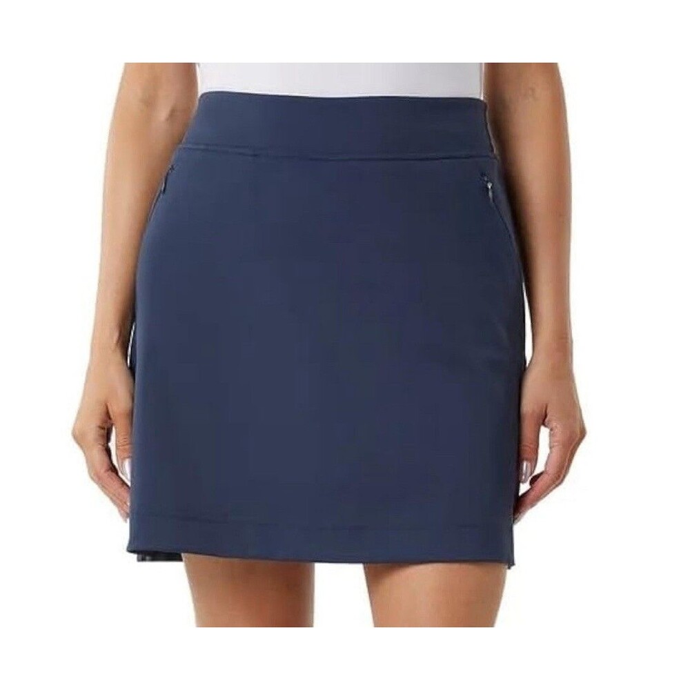 32 Degrees Women's Blue Skort Athletic Activewear Short Elastic Waist XXL New
